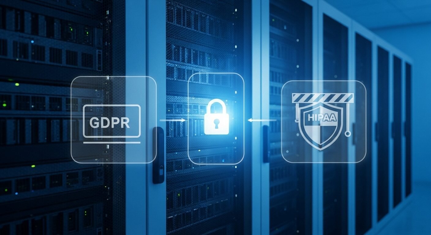 GDPR vs. HIPAA: A Compliance Guide for Server Infrastructure